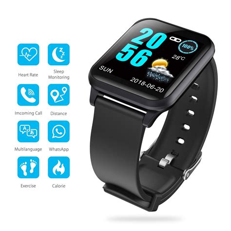 waterproof bluetooth smart watch iphone